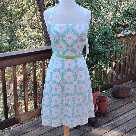 NWT Maggy London Cotton Blend Sundress - Picture 1 of 10